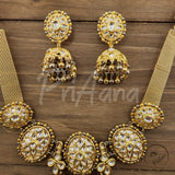Anya Sabyasachi Inspired Kundan Necklace Set
