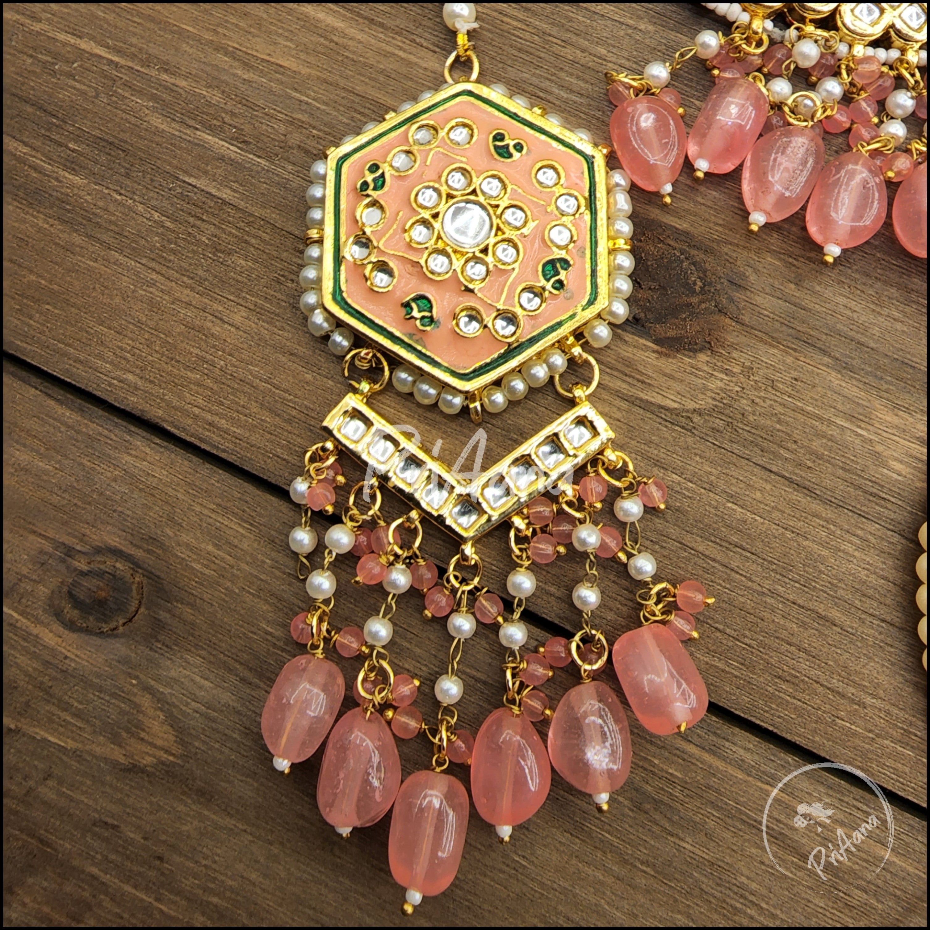 Divisha Meenakari Necklace Set