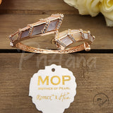 Aadh Mother of Pearl Bangles