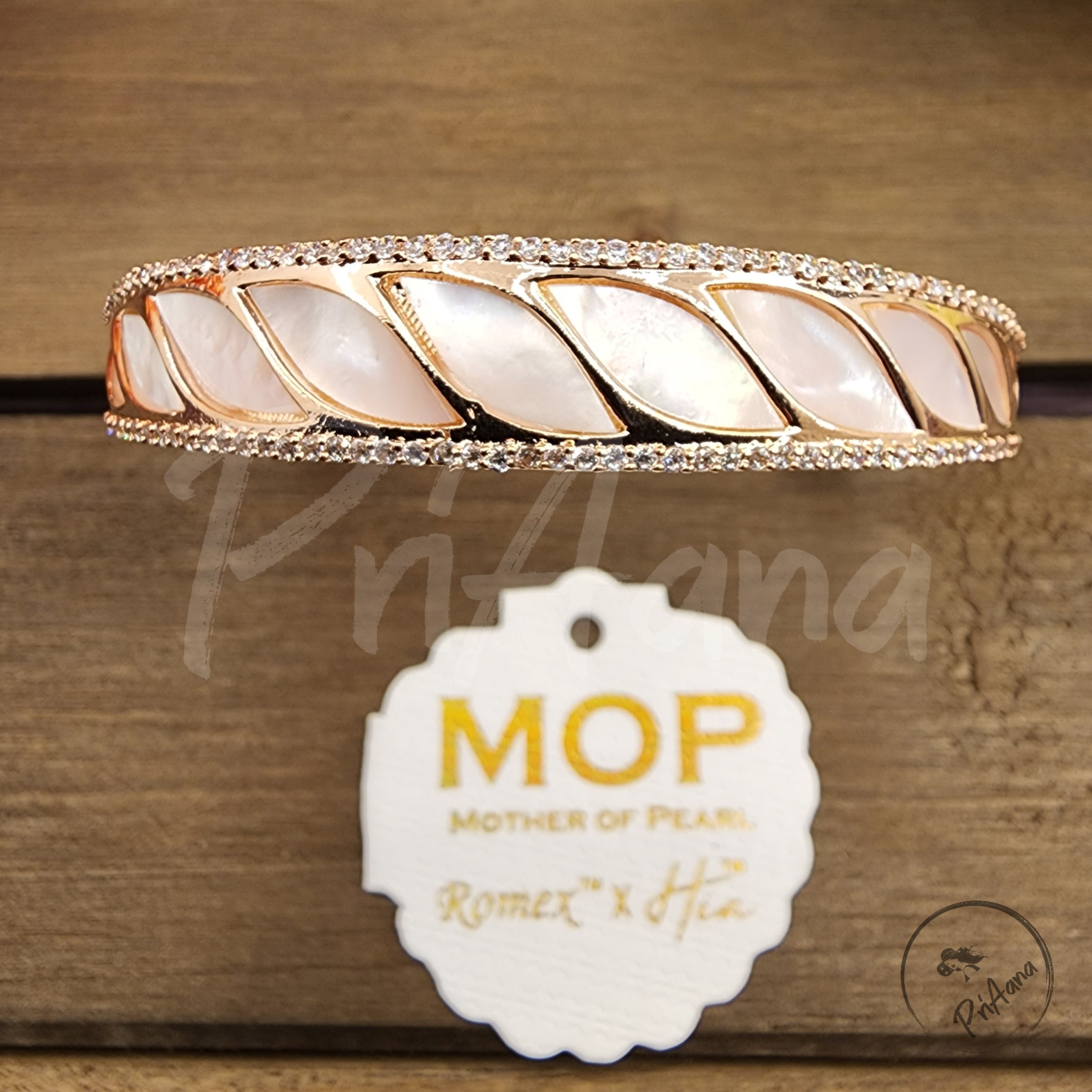Bhairavi Mother of Pearl Bangles