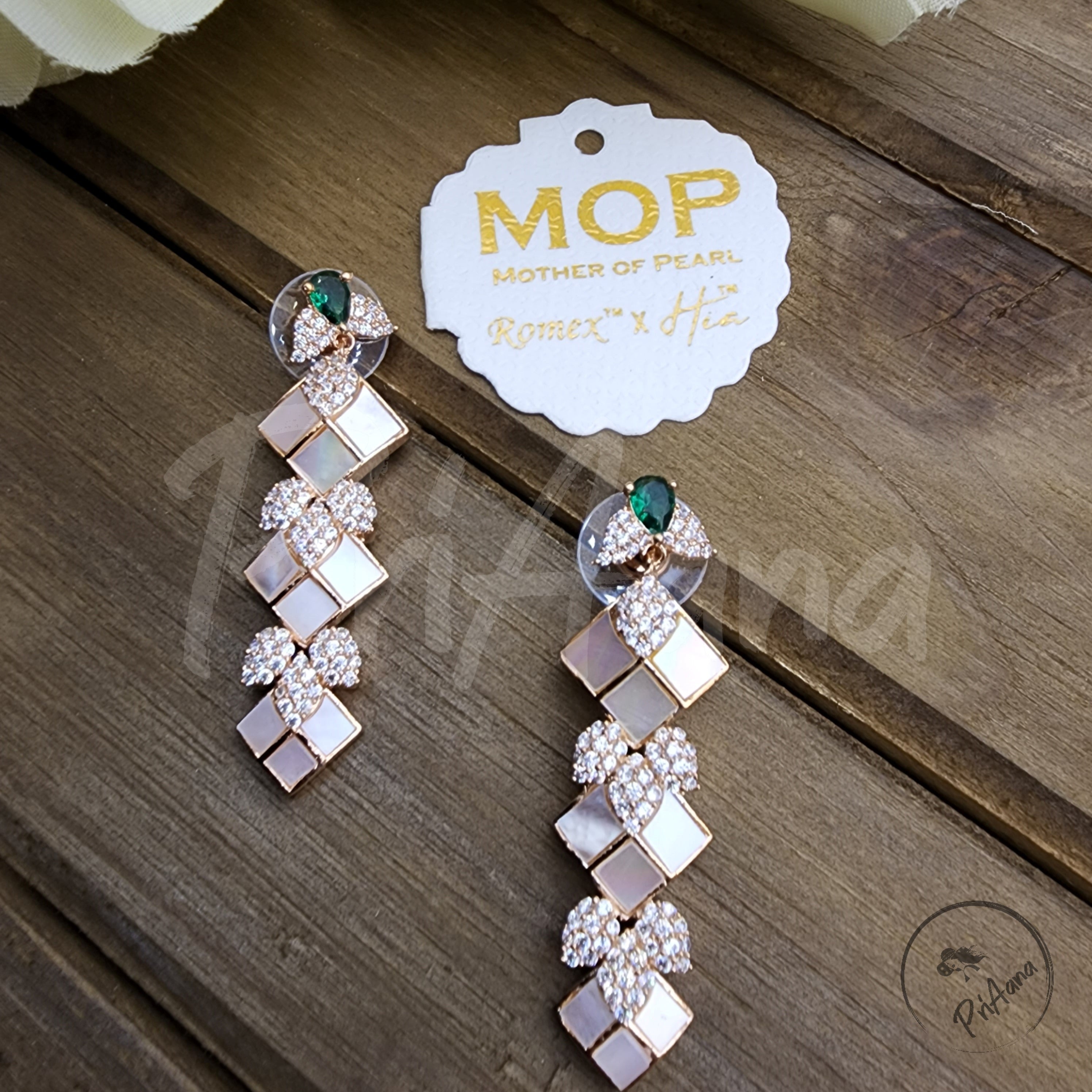 Anni Mother of Pearl Earrings