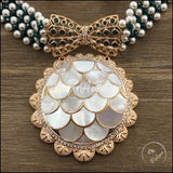 Anunayika Mother of Pearl Necklace Set