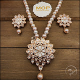 Edha Mother of Pearl Necklace Set