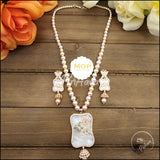 Abhilasha Mother of Pearl Necklace Set
