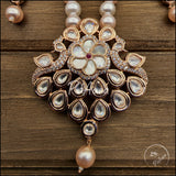 Aaravi Mother of Pearl Necklace Set