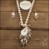 Deepansha Mother of Pearl Necklace Set