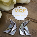 Dhiya Mother of Pearl Studs