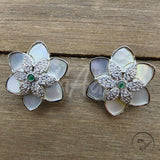 Aarusha Mother of Pearl Studs
