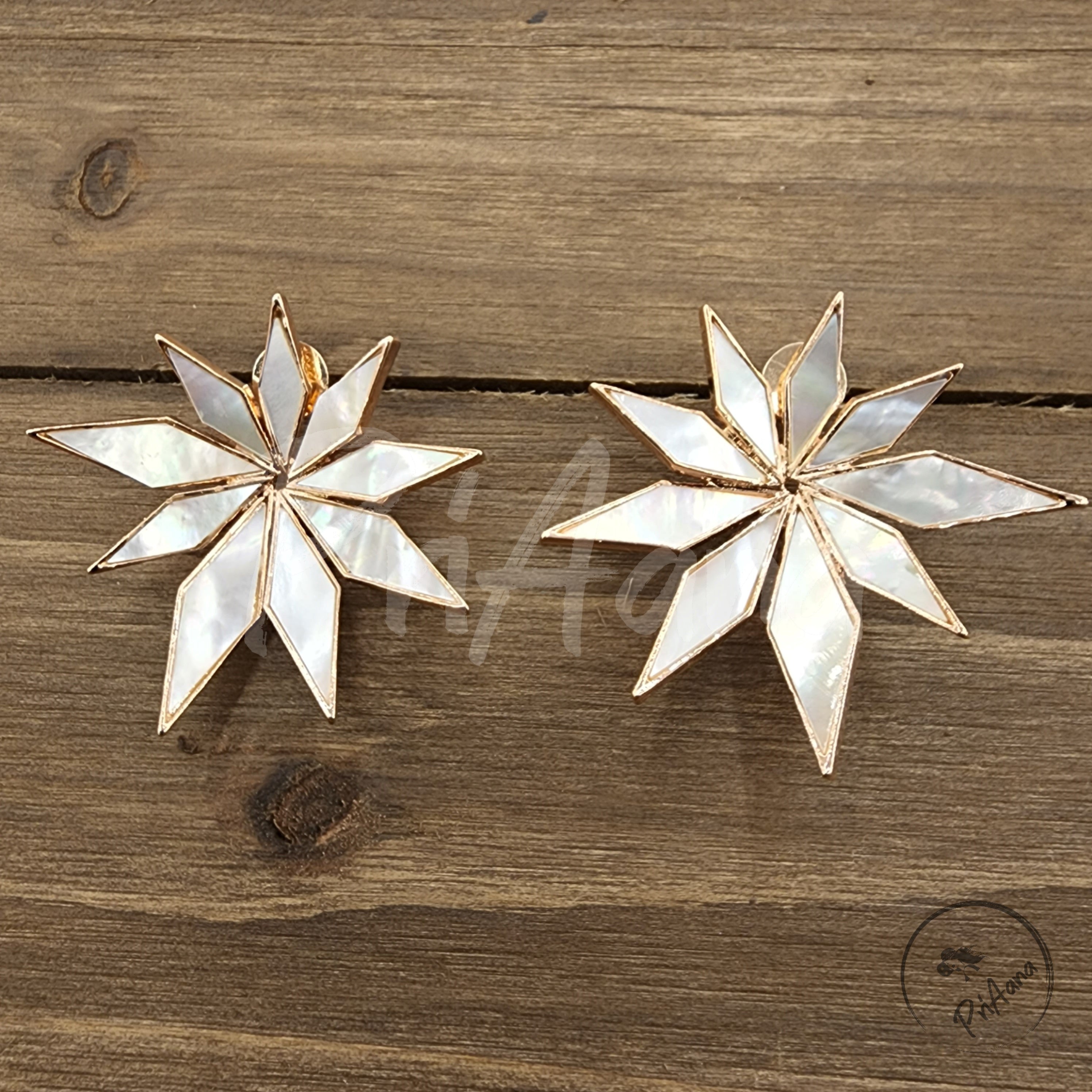 Dhita Mother of Pearl Studs
