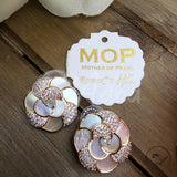 Dyotani Mother of Pearl Studs