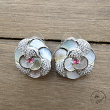 Anjali Mother of Pearl Studs