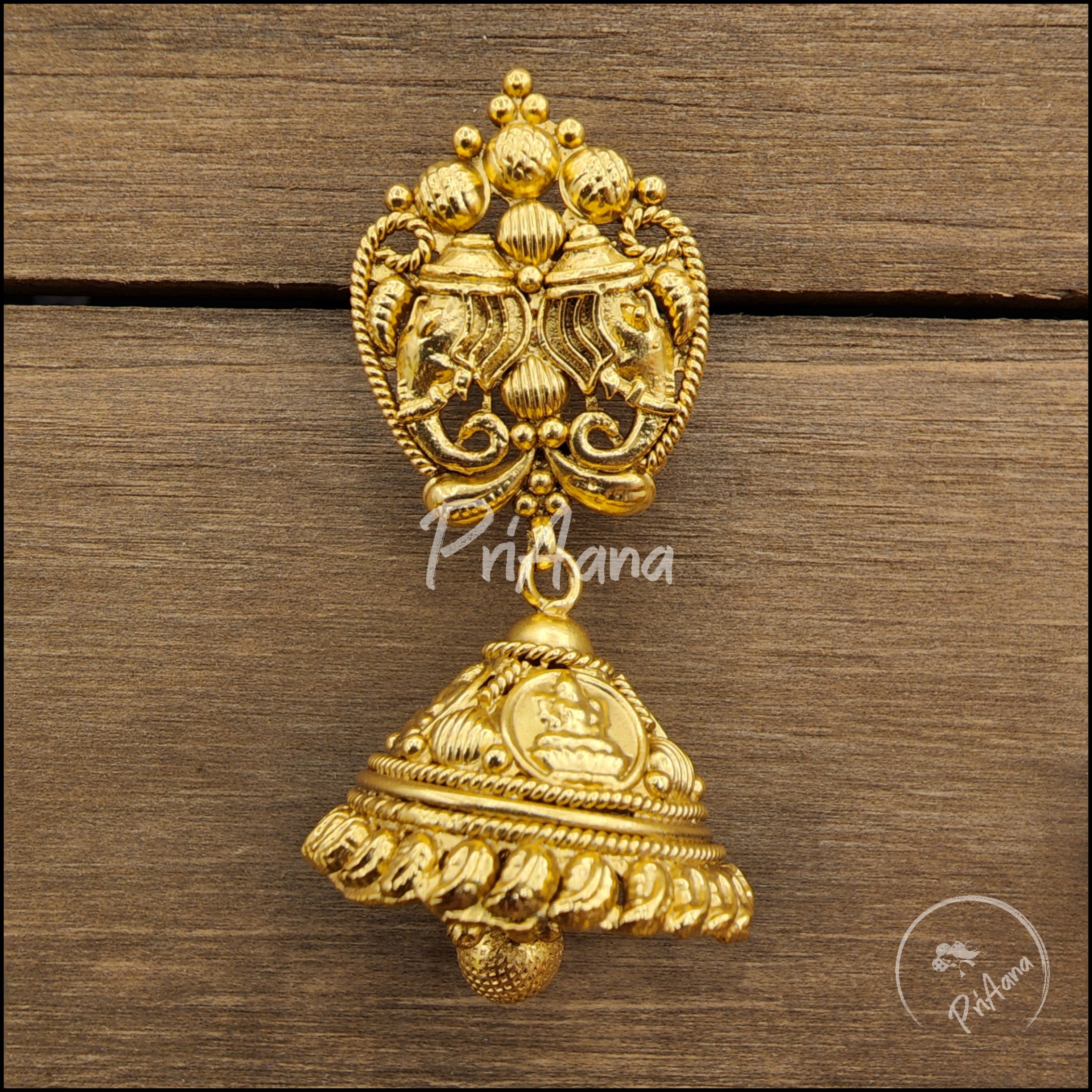 Deepthi Temple Jewelry Metal Necklace Set