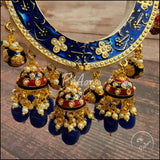 Amari Pearl with Meenakari Pacheli